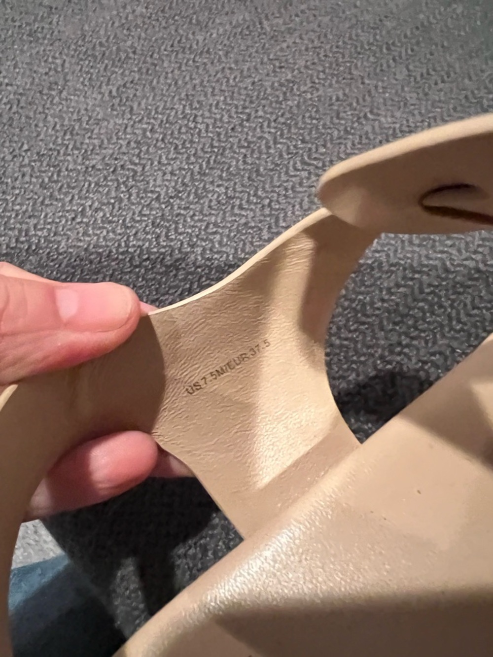 Vince Women’s Beige Espadrille Thong Sandals - Picture 4 of 4